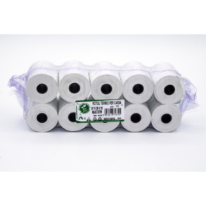 Rotoli registratore di cassa Rotolificio Pugliese BPA Free 48 g/m² - 57 mm foro 12 mm - conf. 10 pz  - NBA5730TW