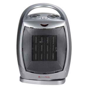 Termoventilatore ceramico silver con termostato integrato Melchioni Family Calido 1.500 W - 158640045