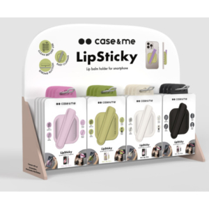 Espositore 16 porta Lipstick da telefono con ventosa Case & Me colori assortiti EXPO-LIPSTICKYPK+