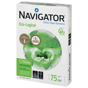 Carta per fotocopie A4 Navigator Ecological 75 g/mq Risma da 500 fogli - NEC0750088