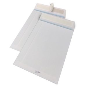 Buste a sacco Blasetti Self con strip 100 g/m² bianco - 19x26 cm - conf. 500 pz - 0628