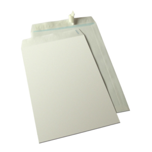 Buste a sacco Blasetti Self con strip 100 g/m² bianco - 25x35,3 cm - conf. 500 pz - 0642