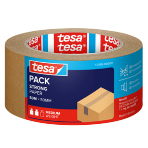 Nastro da imballo tesa tesapack® Carta ecoLogo® 50 mm x 50 m marrone 59408-00000-01