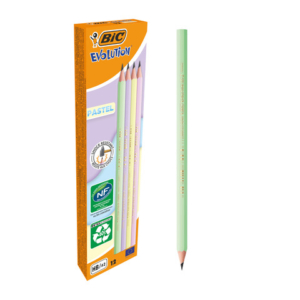Matita Evolution BIC Pastel - conf. 12 pezzi - colori assortiti 518307