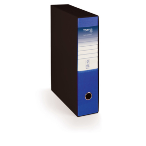 Registratore protocollo con custodia TOPToo Plus by Q-Connect dorso 5 cm - 28,5x35 cm - blu scuro - 0201043/PM.BS