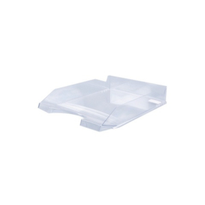 Vaschetta portacorrispondenza da scrivania Office Products in PP A4 - trasparente - 18016011-90