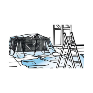 Telo copritutto in PE CWR 4x4 m - 1015/16