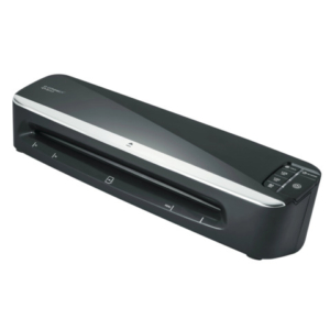 Plastificatrice A3 Q-Connect a 4 rulli - 75-150 µm - nero - KF19093