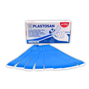 Cerotto adesivo extralungo PVS blu 18x2 cm - conf. 50 pz - CER143