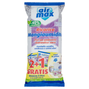 Ricarica mangiaumidità Air Max conf.2+1 gratis 1350 g lavanda D0741