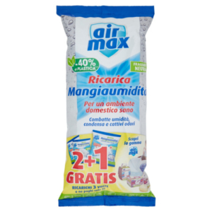 Ricarica mangiaumidità Air Max conf. 2+1 gratis 1350 g neutra D0739