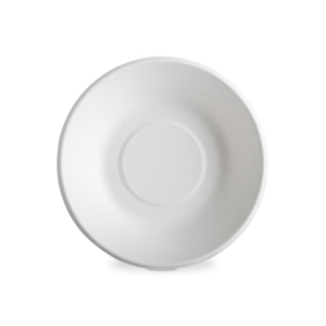 Piatto fondo rotondo in canna da zucchero Oasis Green bianco 680 ml conf. 50 pz Ø 18,9 cm - OAS-189CA