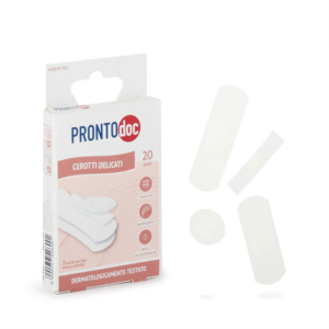Cerotti bianchi in TNT ProntoDoc in astuccio da 20 pezzi assortiti 4060