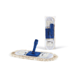 Scopa industriale in cotone Perfetto 40 cm - frange lavabili 0022