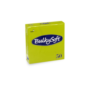 Tovaglioli Bulkysoft Rainbow pura cellulosa 33x33 cm 2 veli conf. 24x50 pz kiwi - 32241