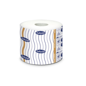 Carta igienica Bulkysoft Excellence fascettata pura cellulosa 120str. bianca conf. 24 pz 3 veli - 66670