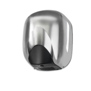 Asciugamani elettrici senza resistenza a cono d'aria Medial Zefiro 221x157x285mm alluminio satinato - 704362