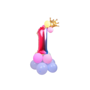 Set palloncini Party Go multicolor indicanti anni/eta' H.80 cm conf. 15 pz n° 1 - FB0949