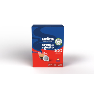 Caffe' in cialda Lavazza Crema e Gusto Classico astuccio da 100 pz 3187