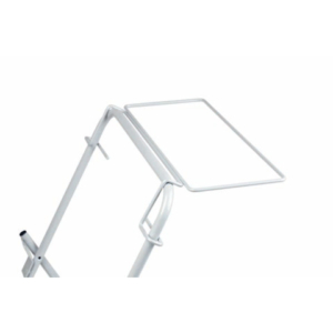 Reggisacco per portarotolo industriale d'appoggio Medial Rolind metallo bianco 700050