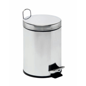 Pattumiera a pedale Medial Bin galva con secchio in acciaio galvanizzato 205x278mm/5L - 106405
