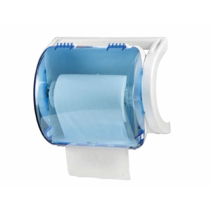 Distributore di carta in bobina Medial Rollout blu trasparente 410x345x350mm 705636