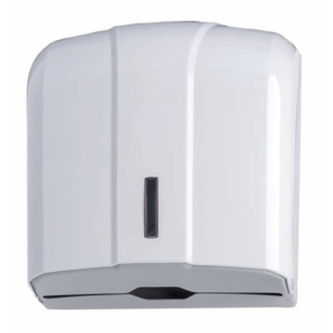 Distributore di carta asciugamani piegata a C, Z, M e V Medial Wave bianco 270x130x280mm - 908021