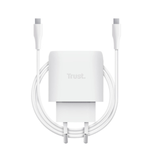 Caricabatterie Trust Maxo USB-C GaN 45W per Apple nero - 25721