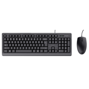 Set tastiera e mouse a filo Trust Primo nero 23971