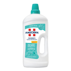Detergente per pavimenti senza risciacquo Amuchina 1250 ml Fresh Aloe 419868