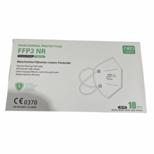 Mascherine filtranti protettive FFP2 NR bianco - conf. 10 pz - JD-99