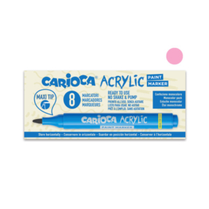 Marcatore acrilico Carioca punta Maxi rosa 45296/12