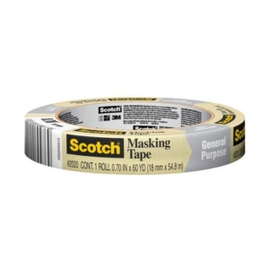 Nastro in carta per mascheratura 3M Scotch® bianco 18 mm x 50 m 2120E 18x50
