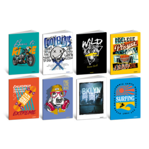 Maxi quaderno Blasetti Teen Boy A4 - 80 g/m² - 20+1 ff - Q - conf. 10 pezzi - 8569