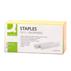 Punti 23/13 Q-Connect in acciaio zincato - conf. 1000 pz - KF15960