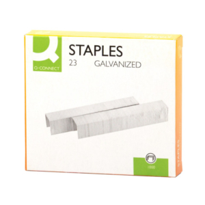 Punti 23/17 Q-Connect in acciaio zincato - conf. 1000 pz - KF15961