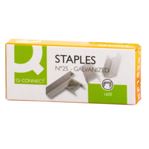 Punti universali N. 25 (6/4) Q-Connect in acciaio zincato - conf. 1600 pz - (6/4) - KF14382