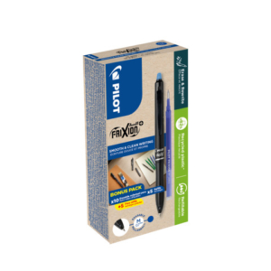 Penna a sfera a scatto cancellabile Pilot Frixion Ball+ 0,7 mm GREEN PACK 10 + 10 refill blu - 040344