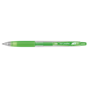 Penna gel a scatto Pilot Pop Lol punta 0,7 mm Neon Green 001823