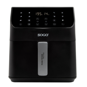 Friggitrice ad aria Sogo 700 W nera 12 funzioni preimpostate 6 L FRE-SS-10890