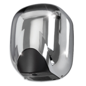 Asciugamani elettrici con resistenza a lama d'aria Medial Zefiro hot 221x157x285mm alluminio cromato - 704336