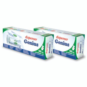 Dispenser di sacchi frigo Genius con clips adesive Peter Pan Plast conf. 50 pz 30x40 cm - GENF30