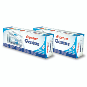 Dispenser di sacchi frigo Genius con clips adesive Peter Pan Plast conf. 100 pz 20x35 cm - GENF20