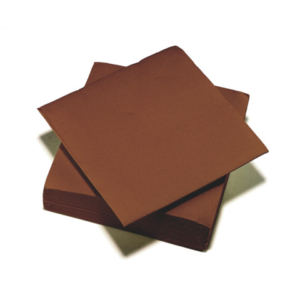 Tovaglioli microgoffrati Tavola Viva 38x38 cm 2 veli conf. 40 pz cacao 61840