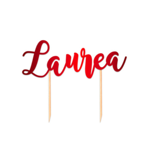 Cake Topper in carta 20 cm Big Party a tema Laurea 74428