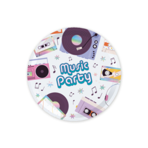 Piatti a tema Music Party Big Party conf. 6 pz 18 cm 76562