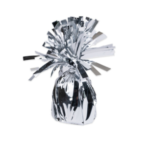 Pesetto 170 g frangia Big Party argento metal 81746