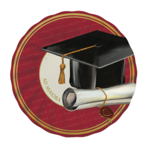 Piatti a tema Laurea Ad Maiora Big Party conf. 6 pz 25 cm 76169