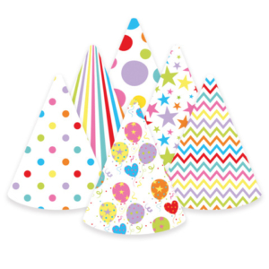 Cappellini Trendy per festa Big Party conf. 6 pz 70418