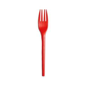 Forchette Ecolor 16 cm rosso - conf. 20 pz - 76387
